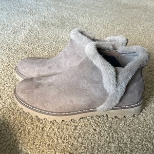 Fur Chelsea Boots